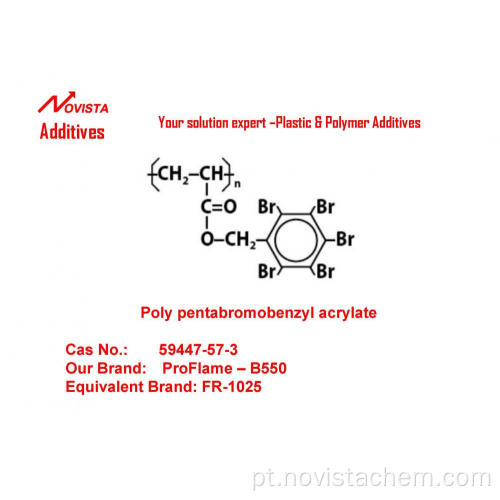 Poly Pentabromobenzylate Acrylate Proflame-B550